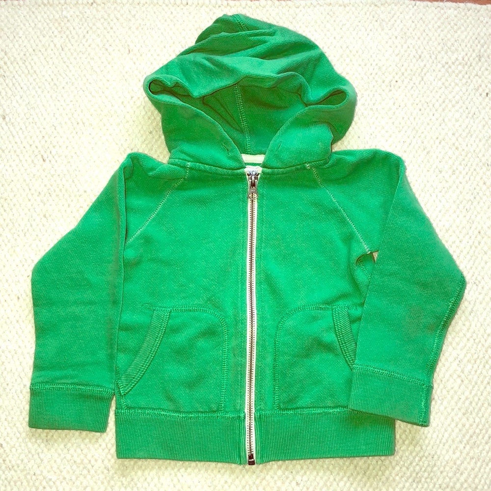 CREWCUTS bright green hoodie!